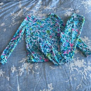 Girls pajamas set size 6